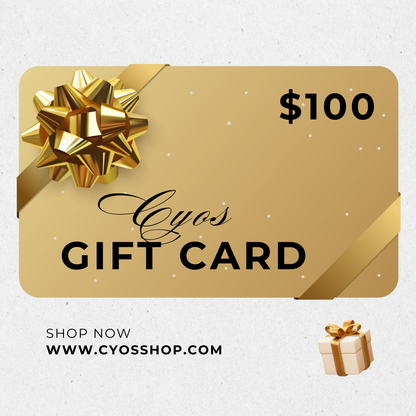Gift card- 𝓒𝔂𝓸𝓼