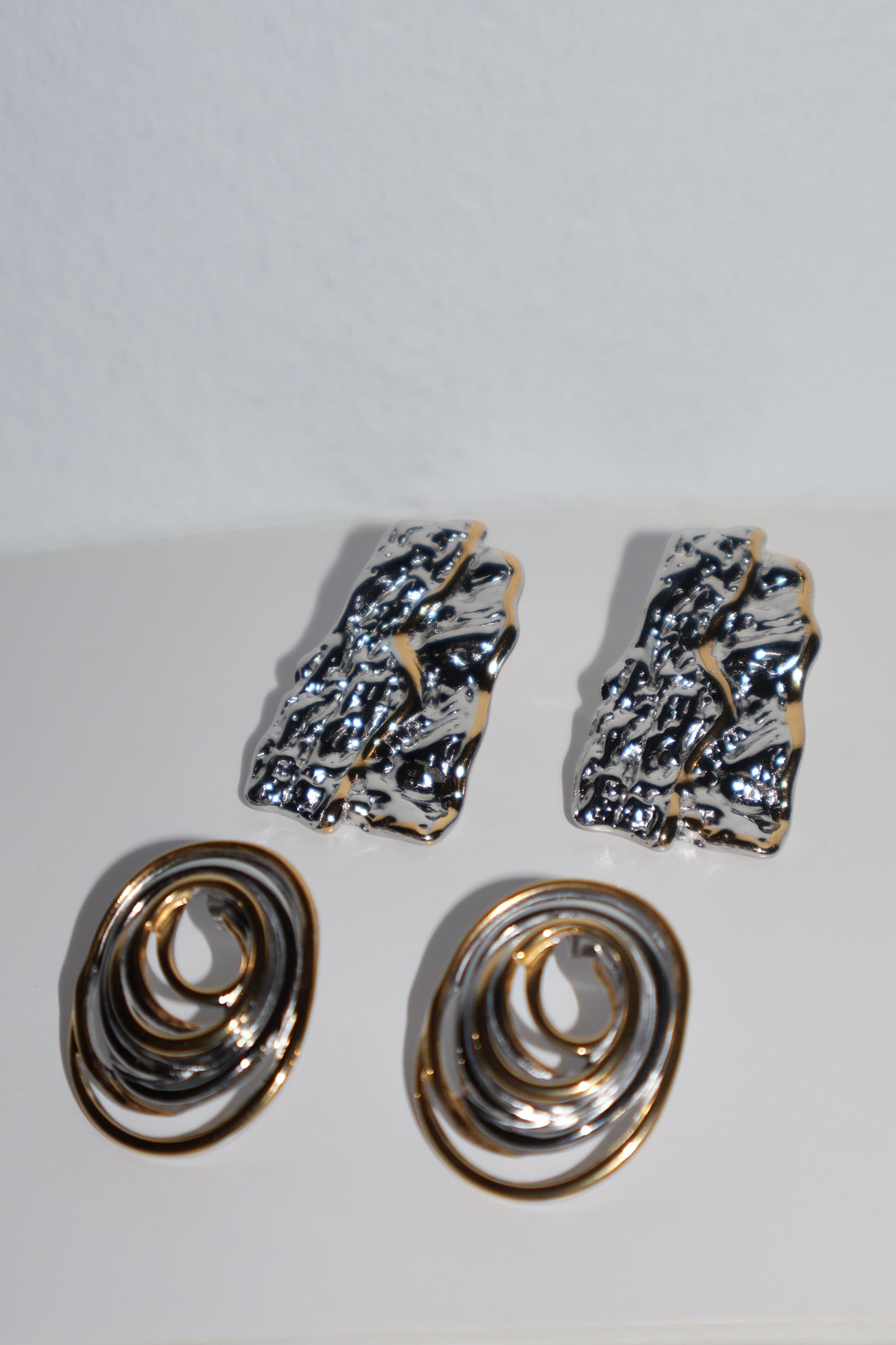 Melted earrings