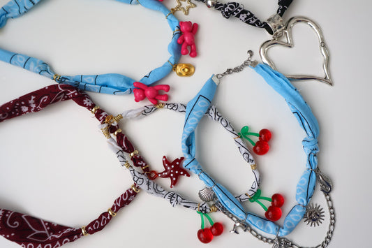 Bandana necklace